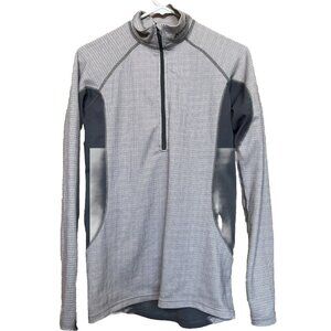 Houdini Womens Mid Base Power Stretch 1/4 Zip Jacket Size S Performance Running